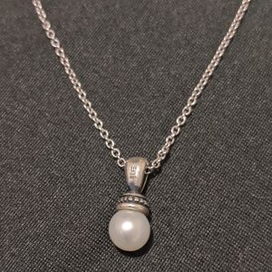James Avery Beaded Pearl Pendant